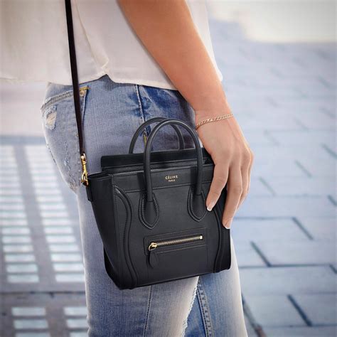 celine nano styling|celine nano bag price.